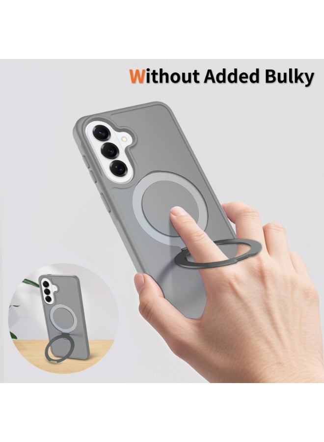 X-level Samsung Galaxy A57 Case Cover, Matte Anti-Slip Compatible Translucent Back, Protective Slim Phone Cover, Phone Accessories, Anti-Fingerprints (Grey) - Image 3